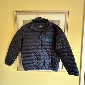 Patagonia Down Insulated Pullover Jacket (Navy)